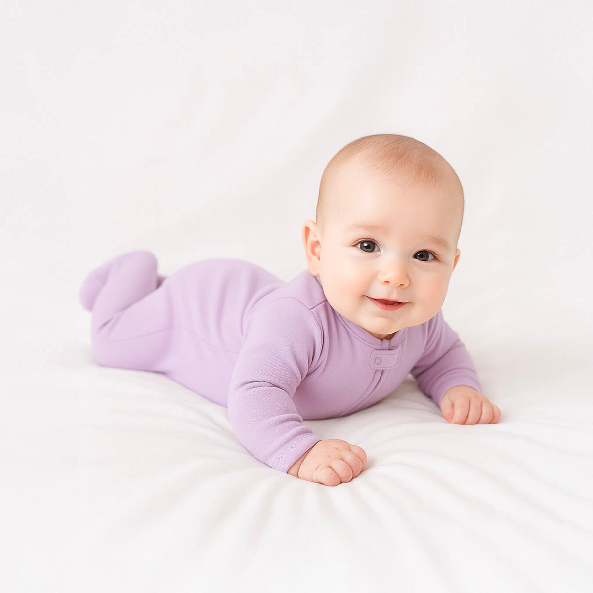 Baby smiling