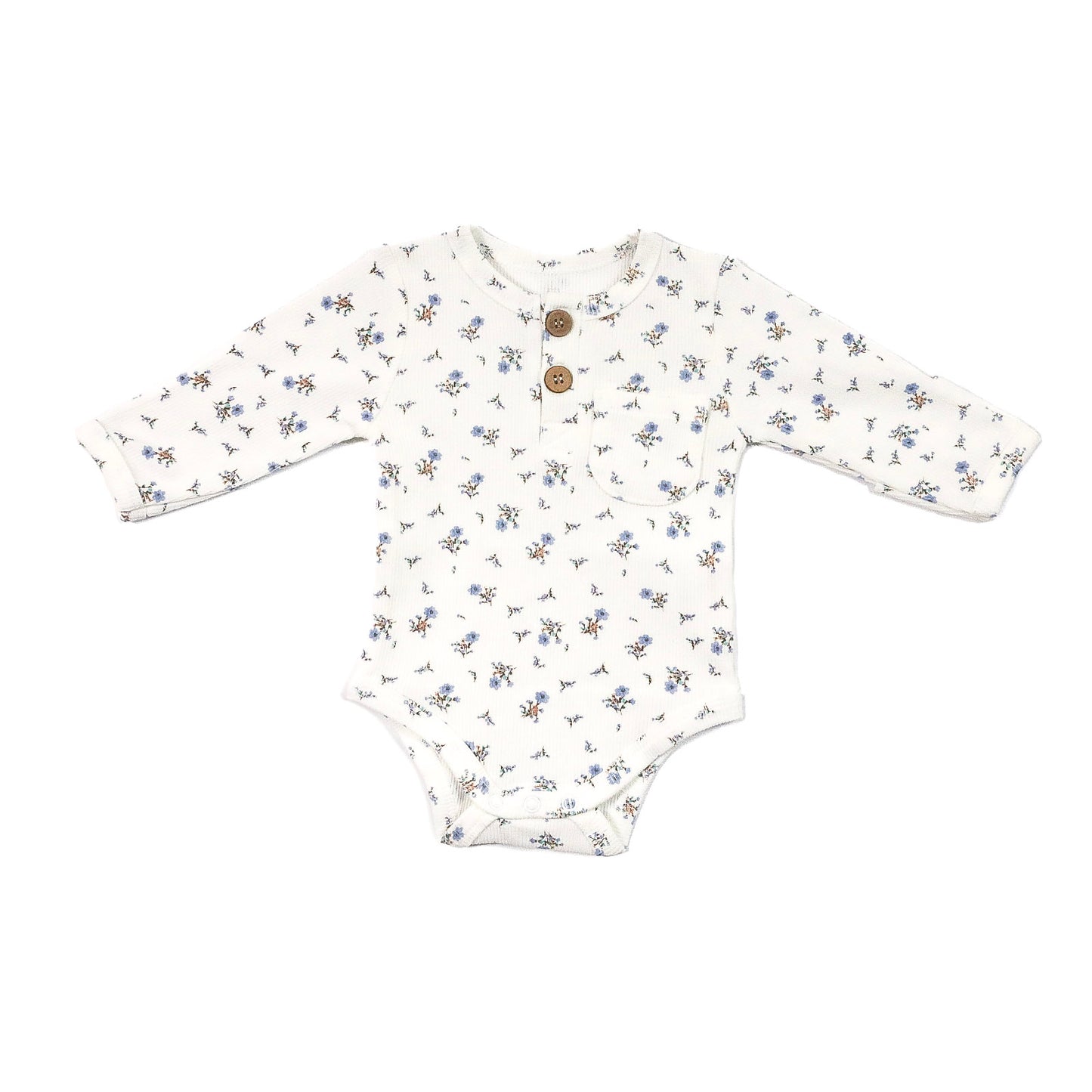 Ribbed Long Sleeve Bodysuit
