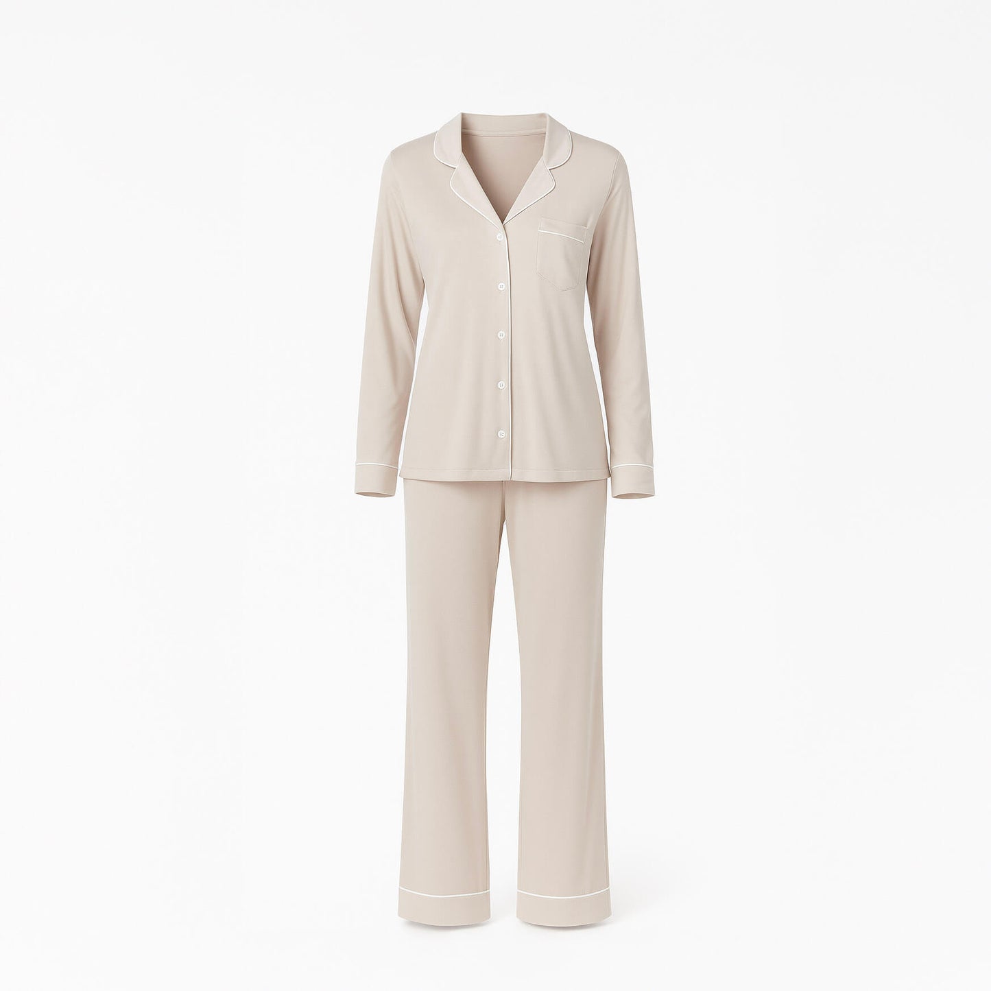 Tencel Modal Long Sleeve Pajama Set