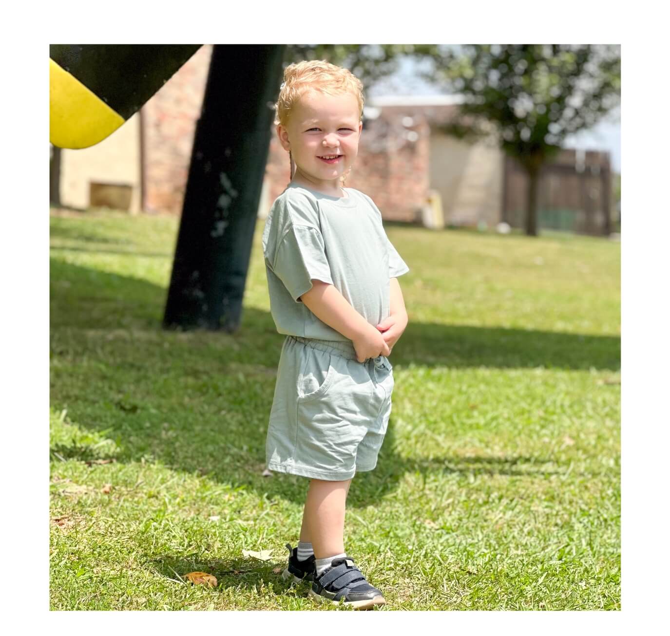toddler outdoors