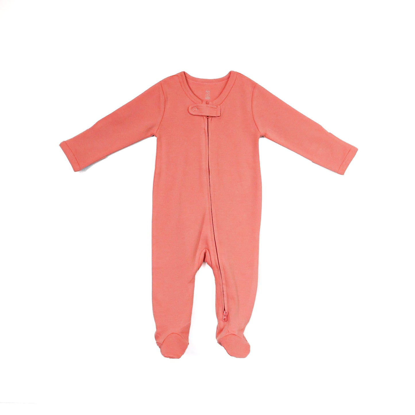 baby sleeper in orange