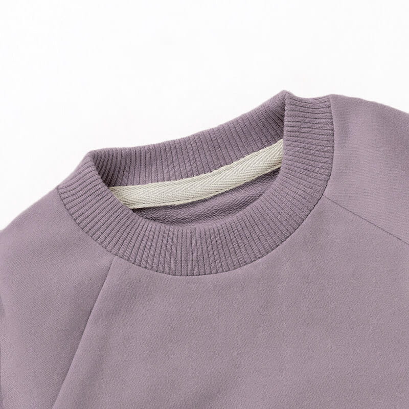 French Terry Pullover Sweatshirt